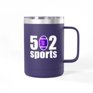 502sports Coffee Mug Tumbler, 15oz